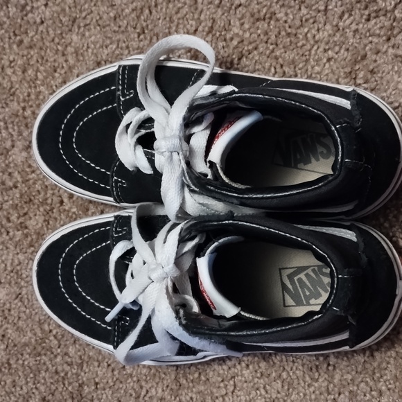 Vans off the wall US kids size 1.0 black - Picture 2 of 9
